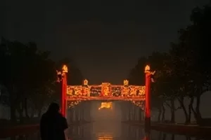 探花在线观看首页主推画面：深夜港湾的灯带与叠影字幕