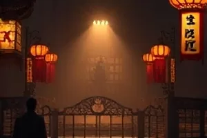 《雨夜订书机》封面：雨窗与一台老式订书机