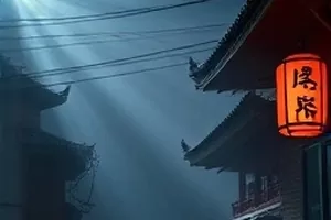 《晚风收音机》封面：窗台上的老式收音机与暖色台灯